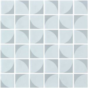 Memphis Grey 2X2 Mosiac