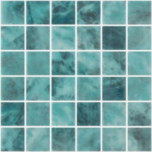 Aqua 2X2 Glossy