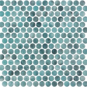 Aqua Penny Glossy