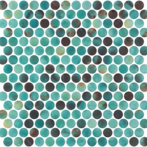 Turquoise Penny Glossy