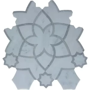 Statuario/Lt Grey Honed