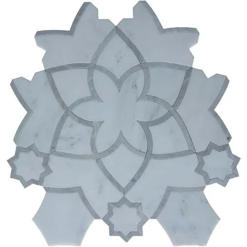 Statuario/Lt Grey Honed