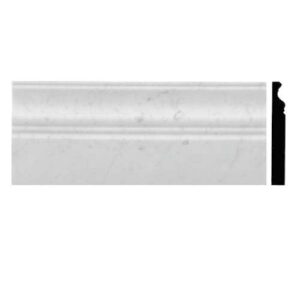 Bianco Carrara Base 5X12 Honed