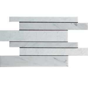 Bianco Carrara Lineality Large Honed