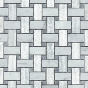 Bianco Carrara Weave W/Bardiglio Multi-Texture