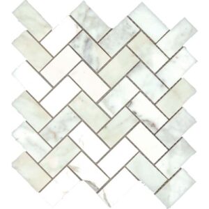 Calacatta Gold Herringbone Polished