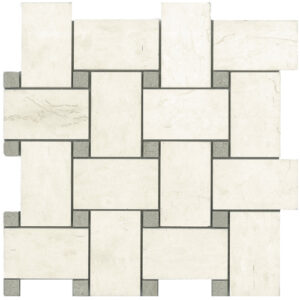 Large Basketweave Honed