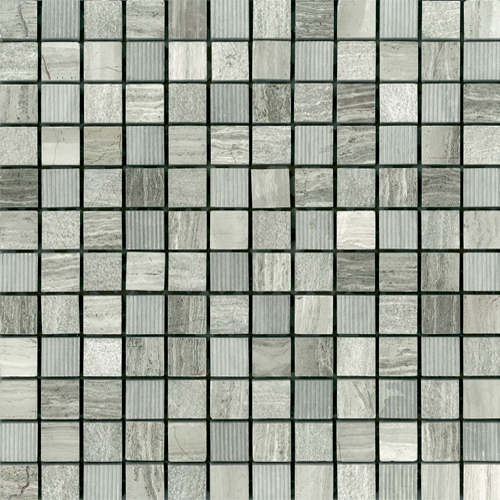 *Driftwood White/Grey 1X1 Honed
