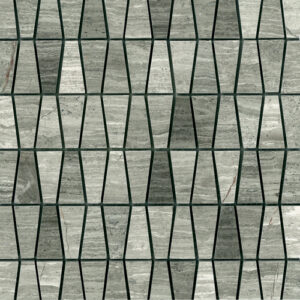 Driftwood White/Grey Trapazoid Honed