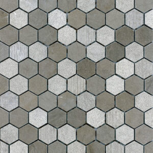 1" Hex Multi-Texture