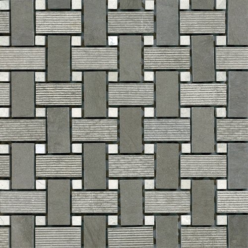 Weave W/Silver Stone Multi-Texture
