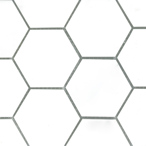 3" Hex Polished