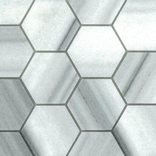 3" Hex Honed