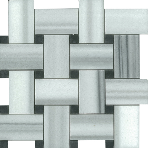 Large Basketweave Honed