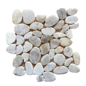 Rock Pebbles White