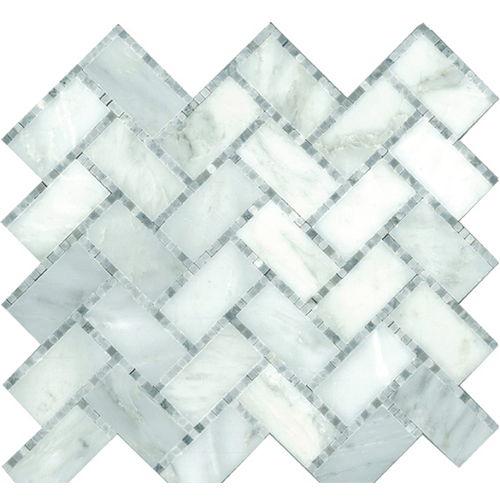 Herringbone Deco Statu Honed