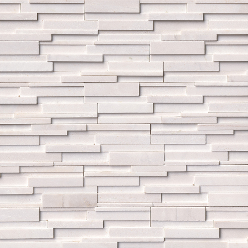 Arctic White 6X24 Multi-Texture