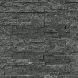 Glacial Black 6X24 Multi-Texture