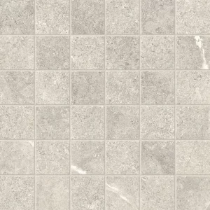 Silver 2X2 Mosaic Matte