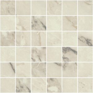 Arabescato 2X2 Mosaic Polished